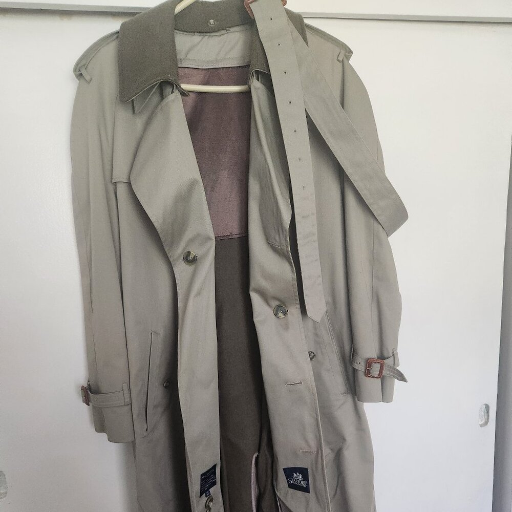Men's Stafford Trench Coat 42 reg